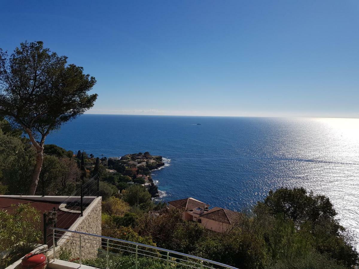 Vue Mer.Tranquilite.Cap D'Ail A 10 Mn De Monaco Cap-d'Ail Exterior photo